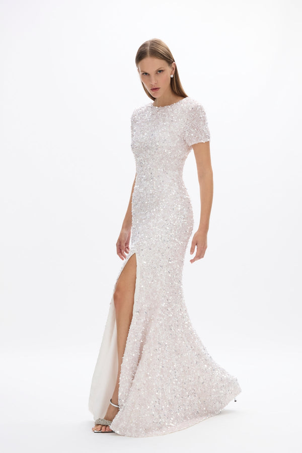 Rachel Gilbert Nixie Gown Ivory | Shop Rachel Gilbert Online – Rachel Gilbert US