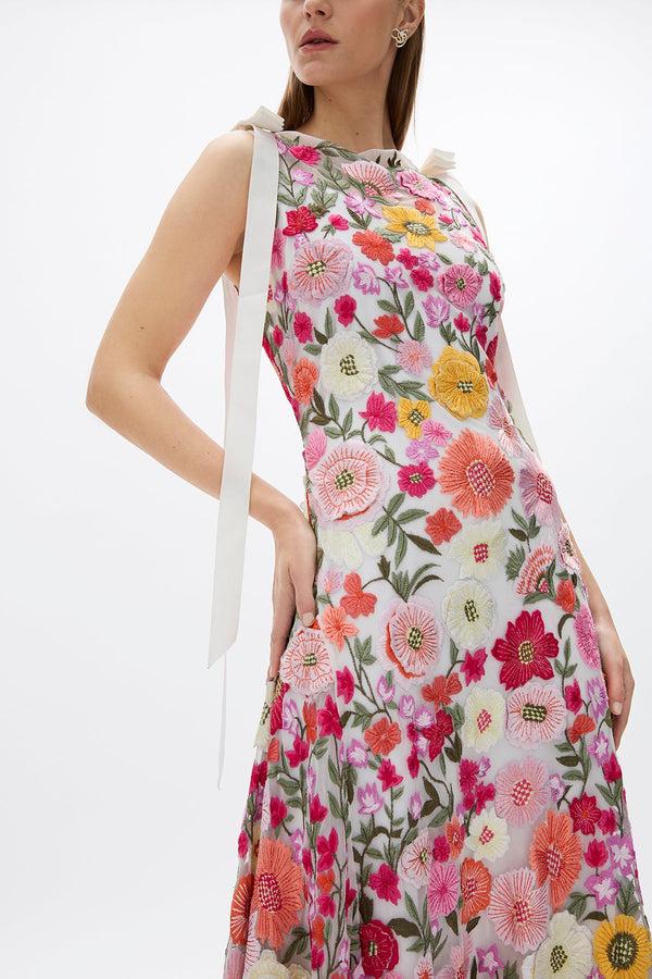 Rachel Gilbert Nya Gown Pink/Orange | Shop Rachel Gilbert Online – Rachel Gilbert US