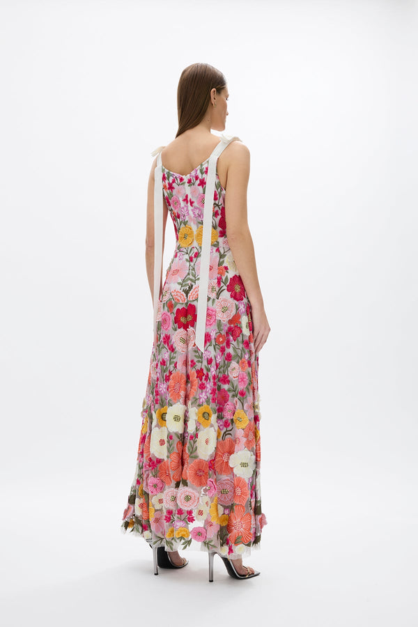 Rachel Gilbert Nya Gown Pink/Orange | Shop Rachel Gilbert Online – Rachel Gilbert US
