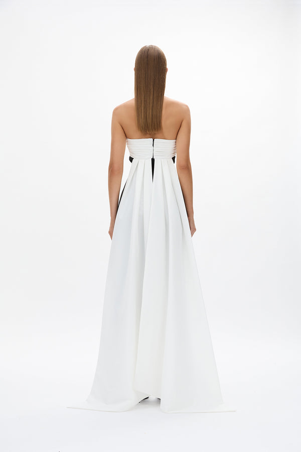 Rachel Gilbert Odette Dress Black Ivory | Shop Rachel Gilbert Online – Rachel Gilbert US