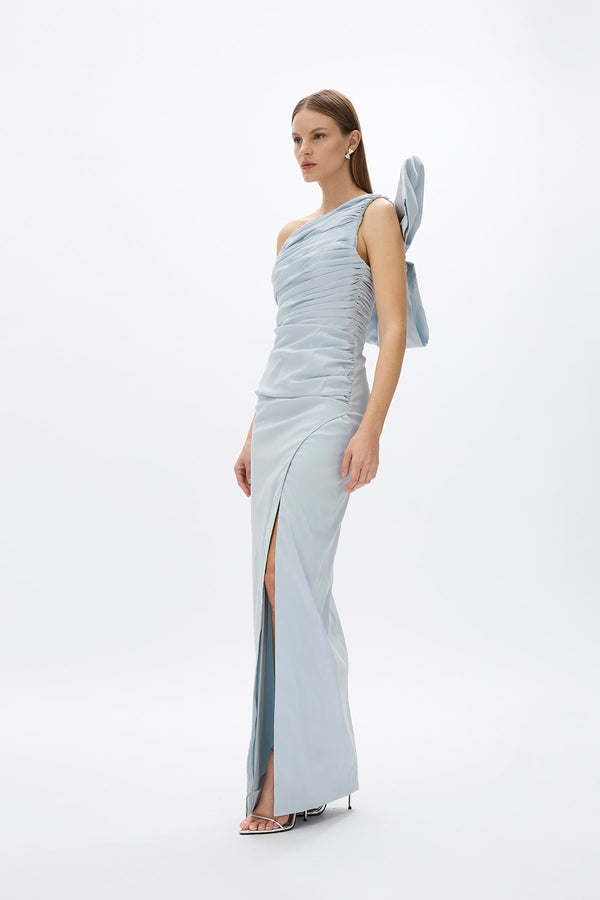 Rachel Gilbert Olive Gown In Ice | Shop Rachel Gilbert Online – Rachel Gilbert US