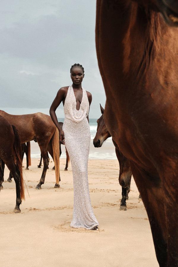rachel Gilbert Presley Gown Ivory | Shop Rachel Gilbert Online – Rachel Gilbert US