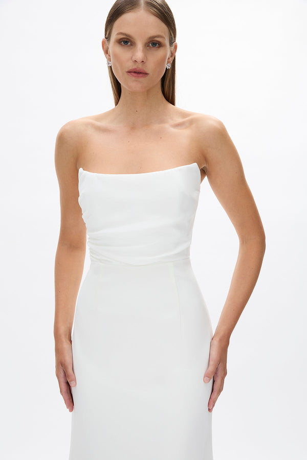 Rachel Gilbert Rachel Gilbert Bridal | ARLO GOWN - IVORY – Rachel Gilbert US