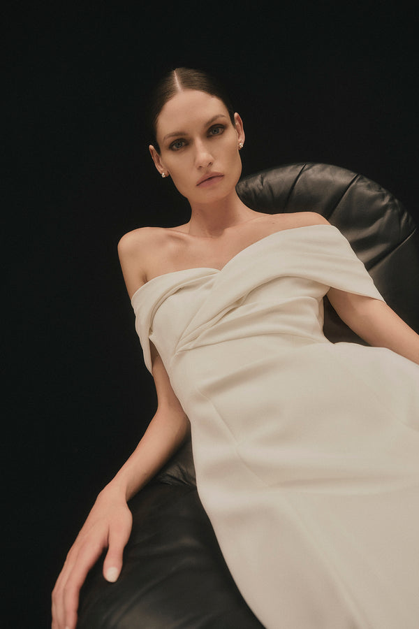 Rachel Gilbert Rachel Gilbert Bridal | CLAIRO GOWN - IVORY – Rachel Gilbert US