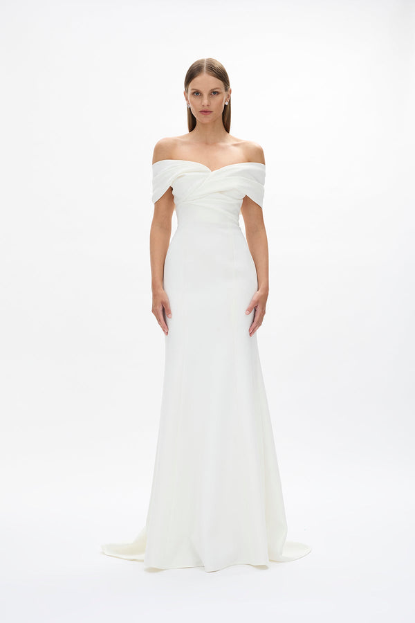rachel gilbert Rachel Gilbert Bridal | CLAIRO GOWN - IVORY – Rachel Gilbert US