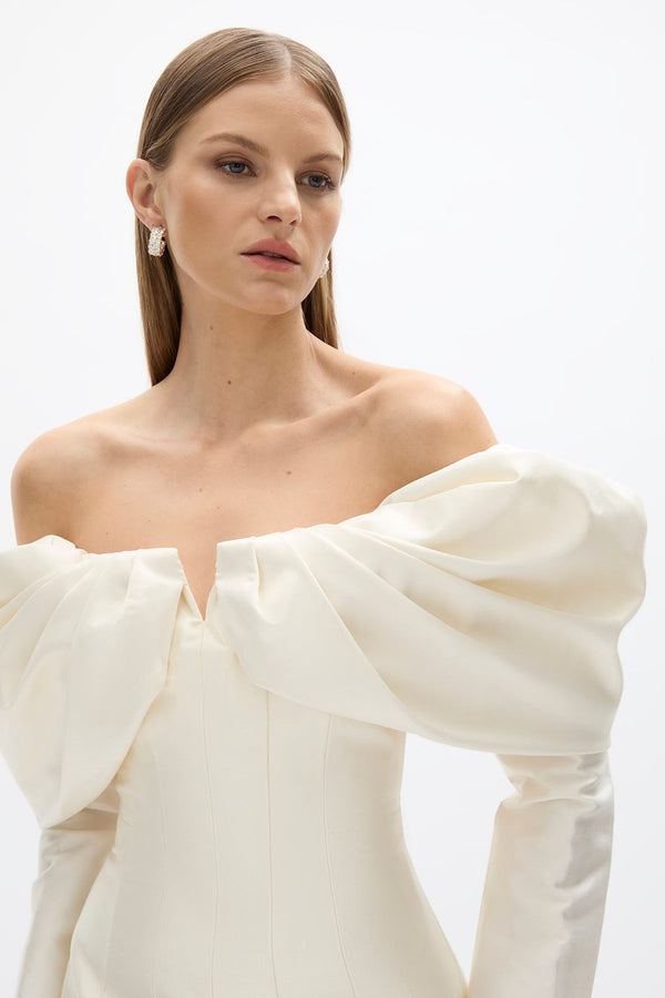 Rachel Gilbert Rachel Gilbert Bridal | VIOLA MINI - IVORY – Rachel Gilbert US