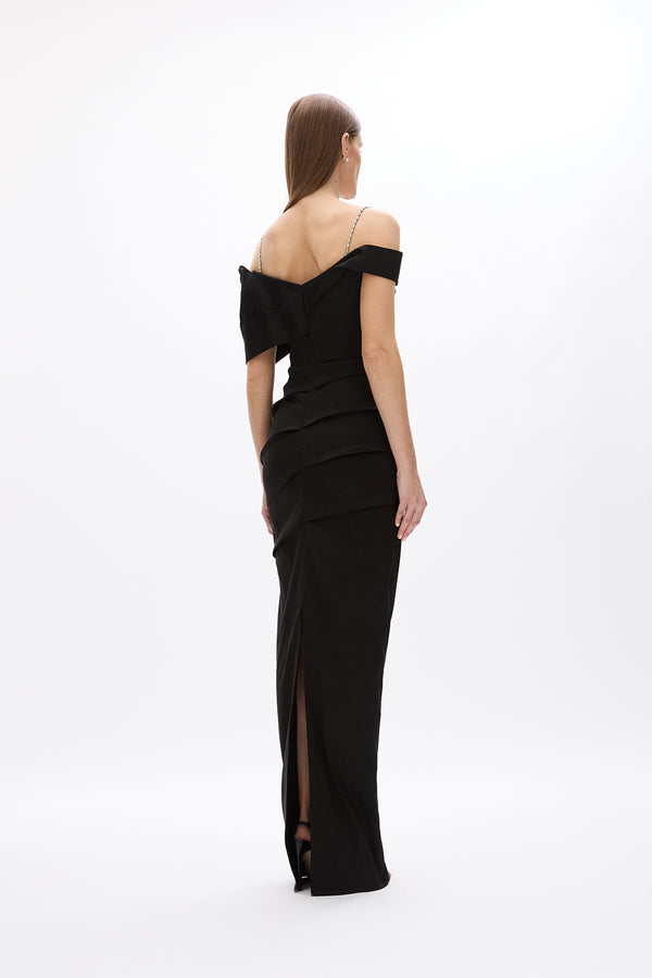 Rachel Gilbert Rachel Gilbert | DAHLI GOWN - BLACK – Rachel Gilbert US