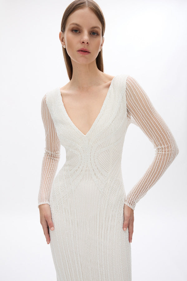 Rachel Gilbert Lyla Sleeve Gown – Rachel Gilbert US