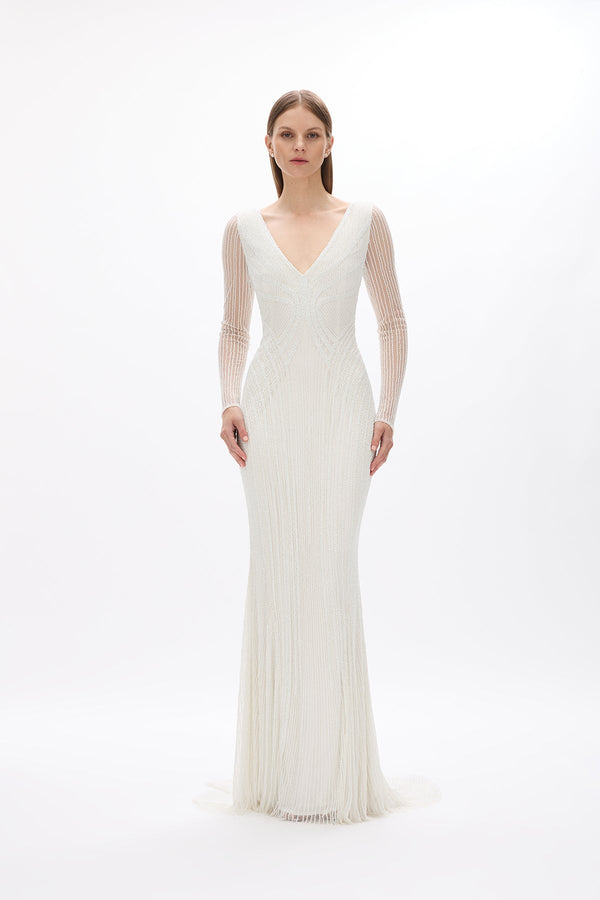 rachel gilbert Lyla Sleeve Gown – Rachel Gilbert US