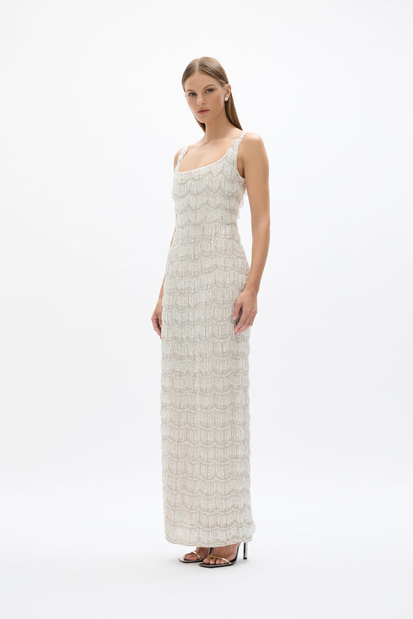 Rachel Gilbert Sadie Gown In Ivory | Shop Rachel Gilbert Online – Rachel Gilbert US
