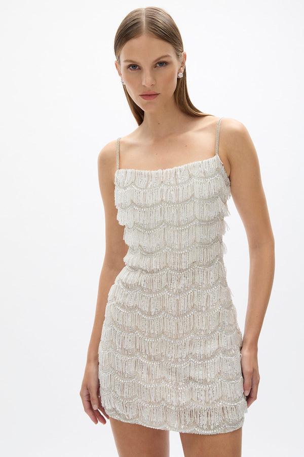 Rachel Gilbert Sadie Mini In Ivory | Shop Rachel Gilbert Online – Rachel Gilbert US