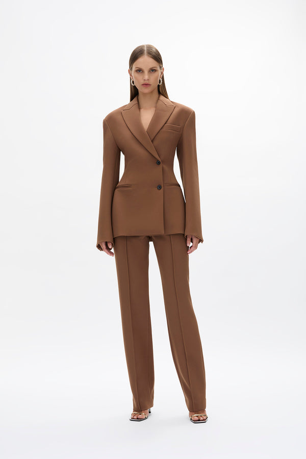 rachel gilbert Sergio Blazer Chocolate | Shop Rachel Gilbert Online – Rachel Gilbert US