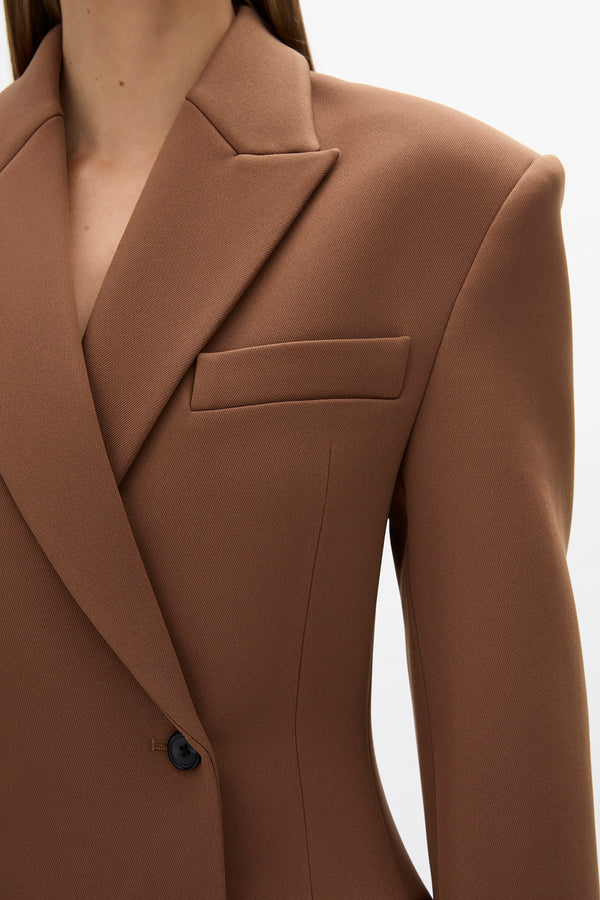 Rachel Gilbert Sergio Coat Chocolate | Shop Rachel Gilbert Online – Rachel Gilbert US