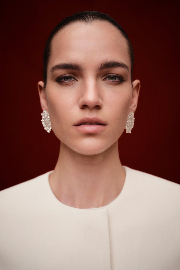 Rachel Gilbert Sergio Earring Silver | Shop Rachel Gilbert Online – Rachel Gilbert US