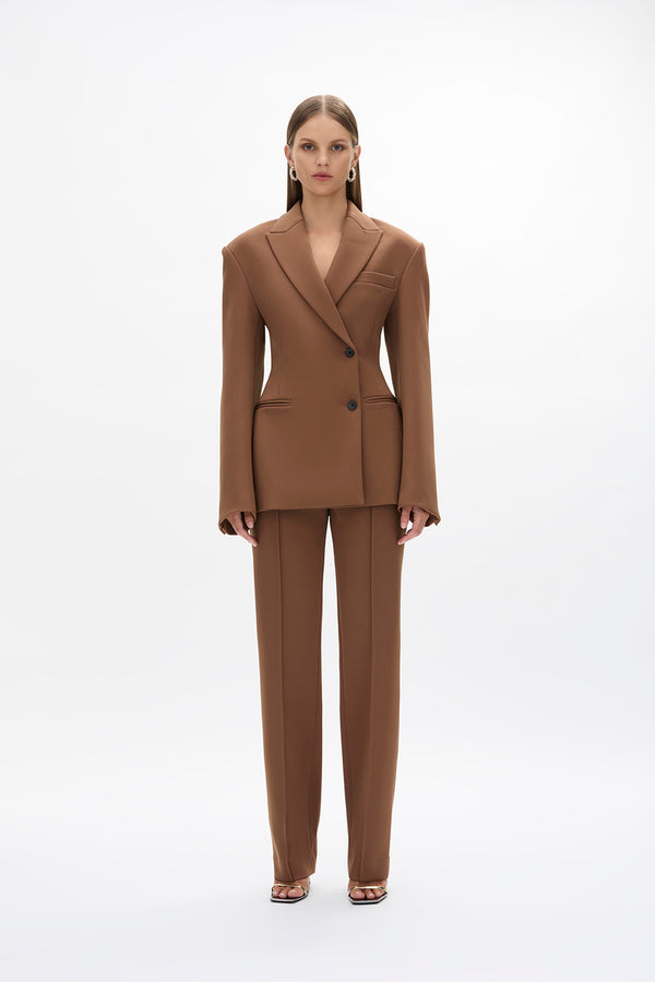 Rachel Gilbert Sergio Pant Chocolate | Shop Rachel Gilbert Online – Rachel Gilbert US