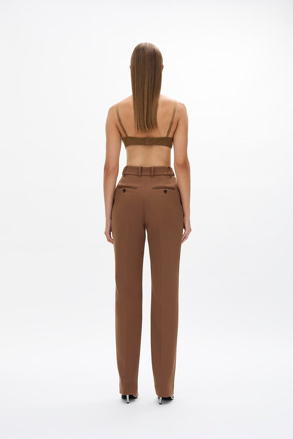 Rachel Gilbert Sergio Pant Chocolate | Shop Rachel Gilbert Online – Rachel Gilbert US