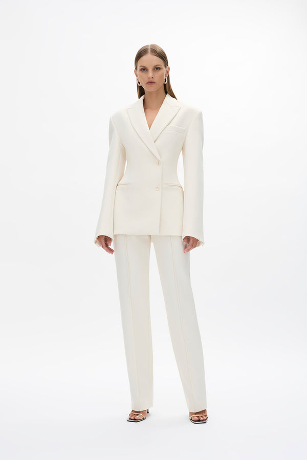 Rachel Gilbert Sergio Pant Ivory | Shop Rachel Gilbert Online – Rachel Gilbert US