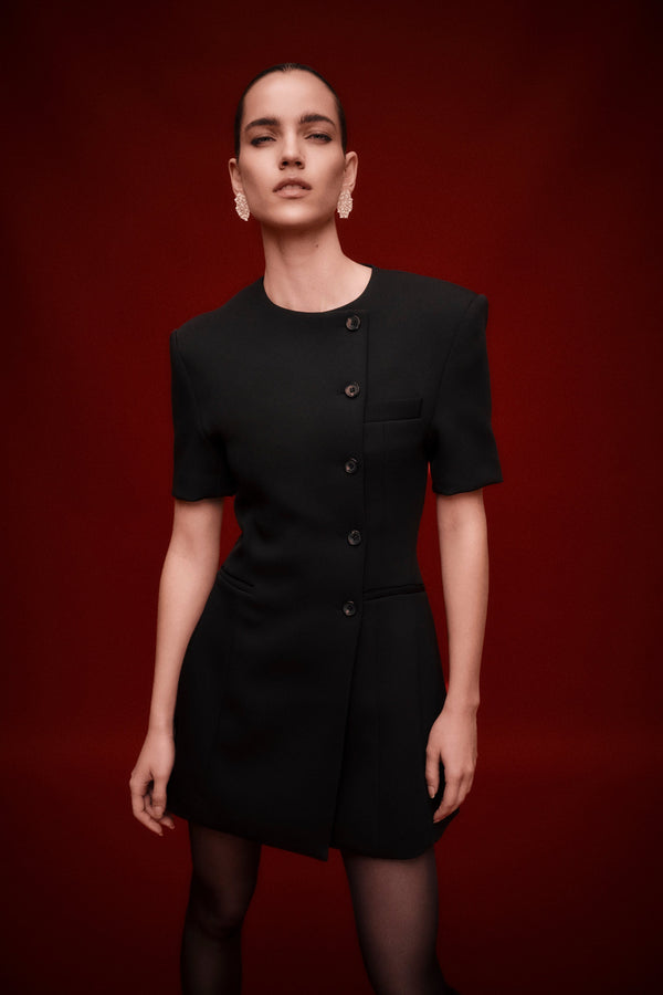 Rachel Gilbert Sergio Sleeve Mini Black | Shop Rachel Gilbert Online – Rachel Gilbert US