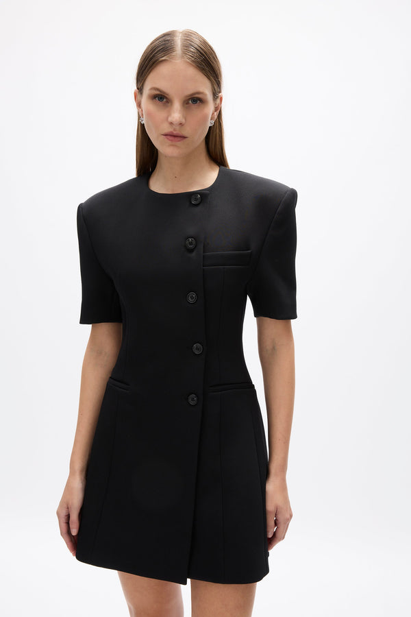 Rachel Gilbert Sergio Sleeve Mini Black | Shop Rachel Gilbert Online – Rachel Gilbert US