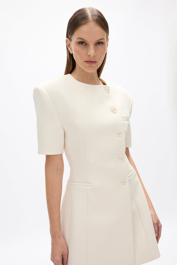 Rachel Gilbert Sergio Sleeve Mini Creme | Shop Rachel Gilbert Online – Rachel Gilbert US