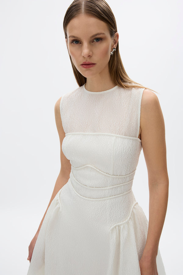 Rachel Gilbert Sophia Dress Ivory | Shop Rachel Gilbert Online – Rachel Gilbert US