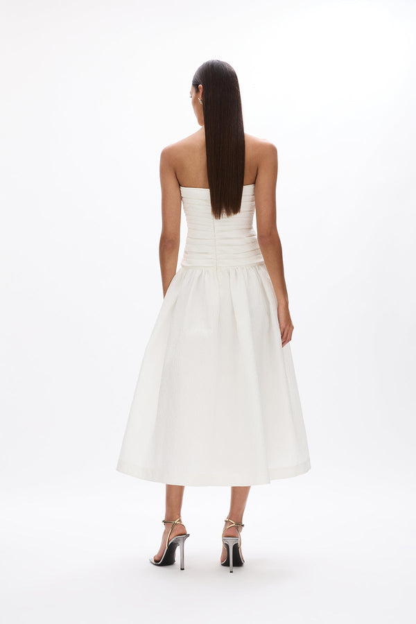 Rachel Gilbert Sophia Strapless Dress Ivory | Shop Rachel Gilbert Online – Rachel Gilbert US