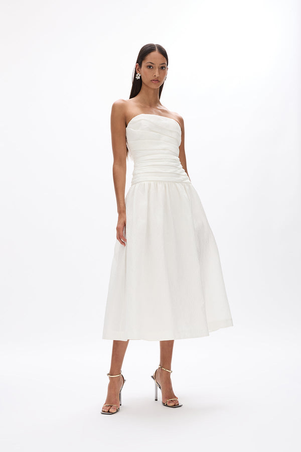 rachel gilbert Sophia Strapless Dress Ivory | Shop Rachel Gilbert Online – Rachel Gilbert US