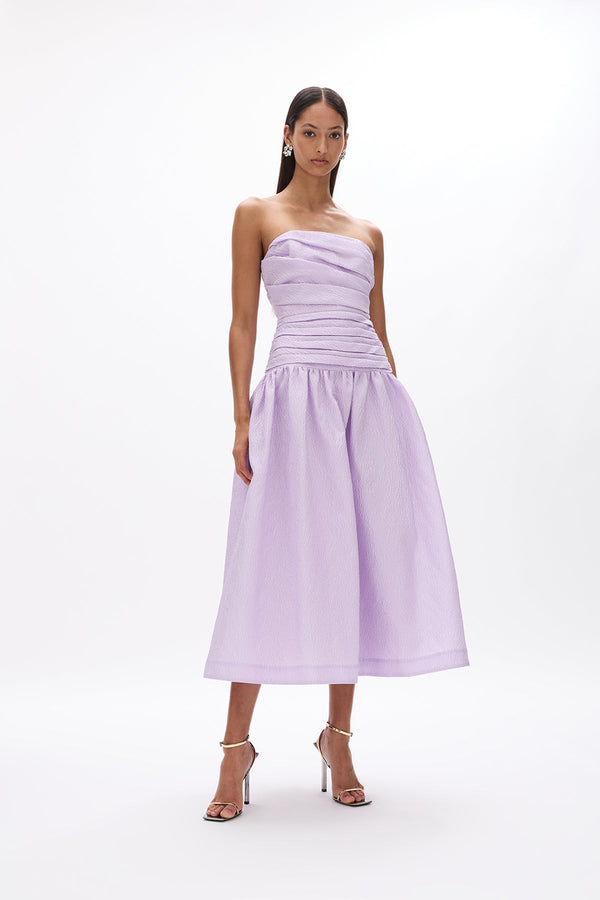 rachel gilbert Sophia Strapless Dress Lilac | Shop Rachel Gilbert Online – Rachel Gilbert US