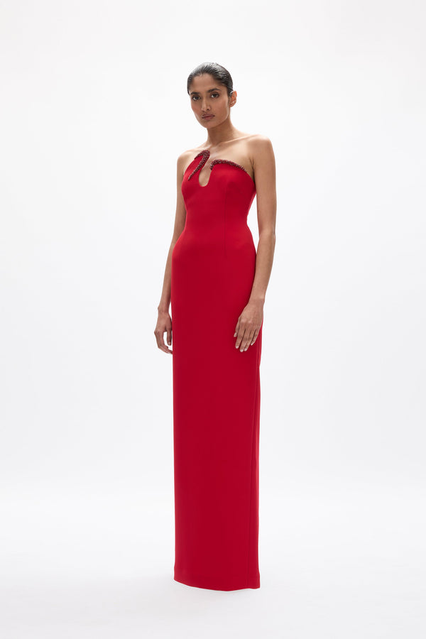 Rachel Gilbert Tessa Gown Red | Shop Rachel Gilbert Online – Rachel Gilbert US