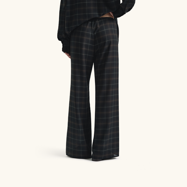 Racil AIRPORT PANTS In Black Check – RACIL