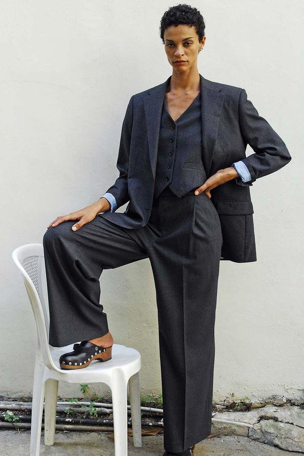 Racil BIANCA JACKET In Charcoal – RACIL