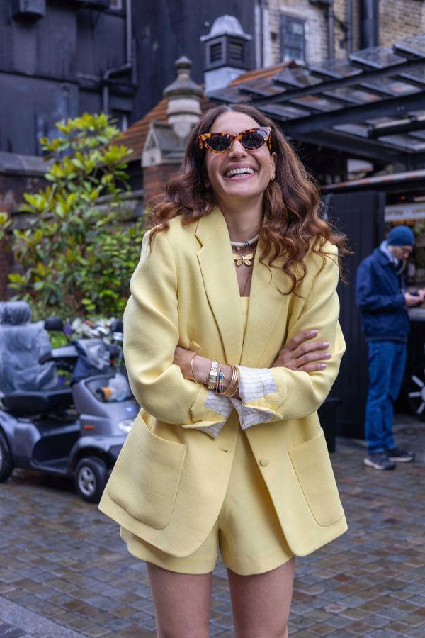 racil BIANCA STROLLER JACKET in lemon – RACIL