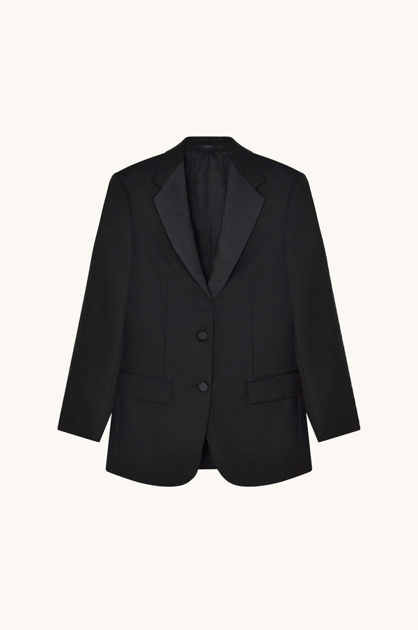 racil BIANCA TUXEDO JACKET in black – RACIL