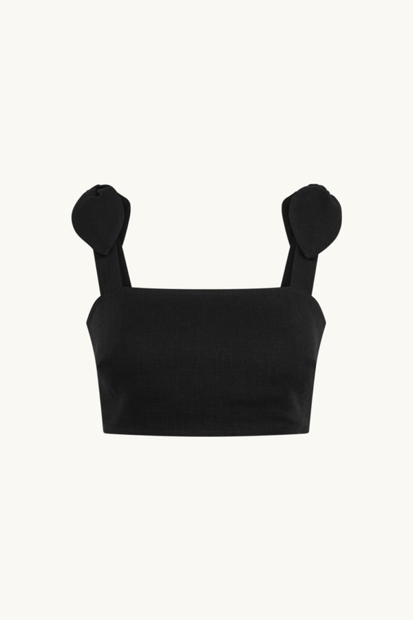 racil BOW BRALETTE in black – RACIL