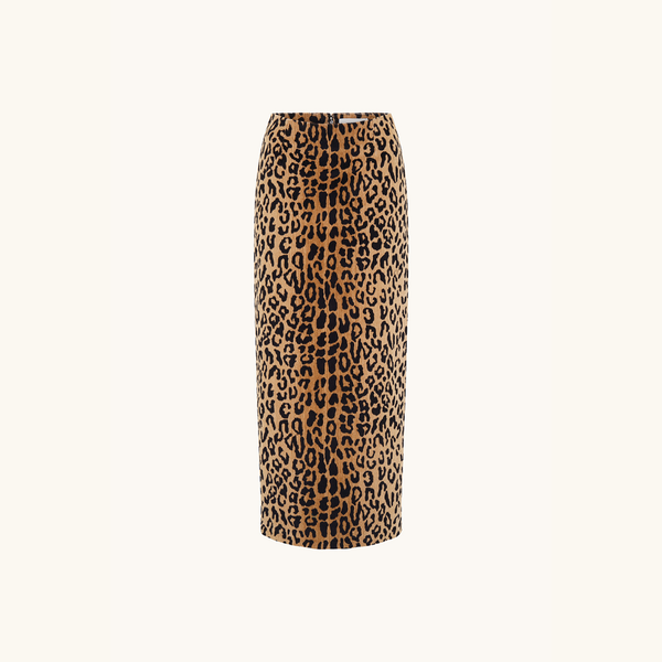 racil CARINE SKIRT in leopard corduroy – RACIL