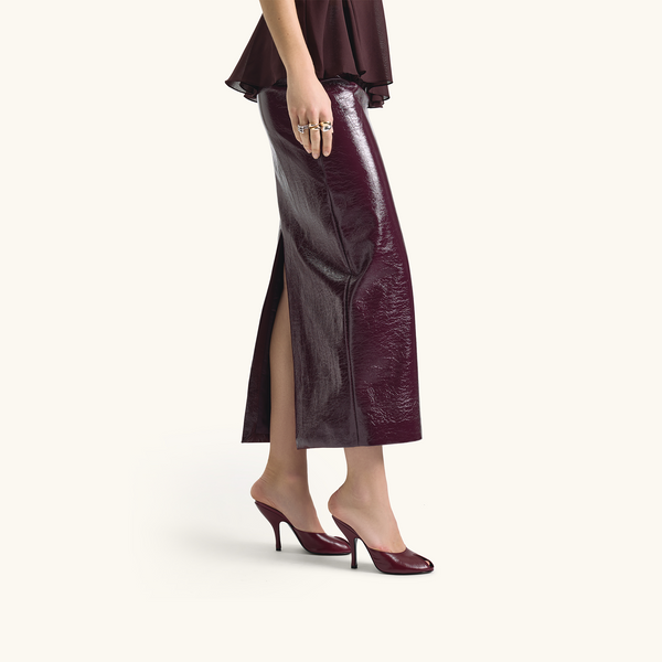 Racil CARINE SKIRT In Plum – RACIL