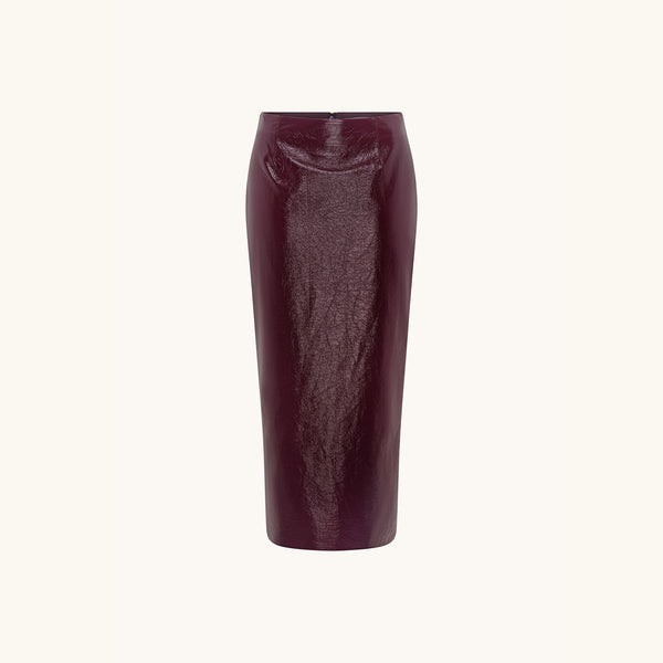 racil CARINE SKIRT in plum – RACIL
