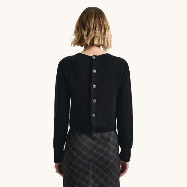 Racil CARO CROPPED JUMPER In Black – RACIL