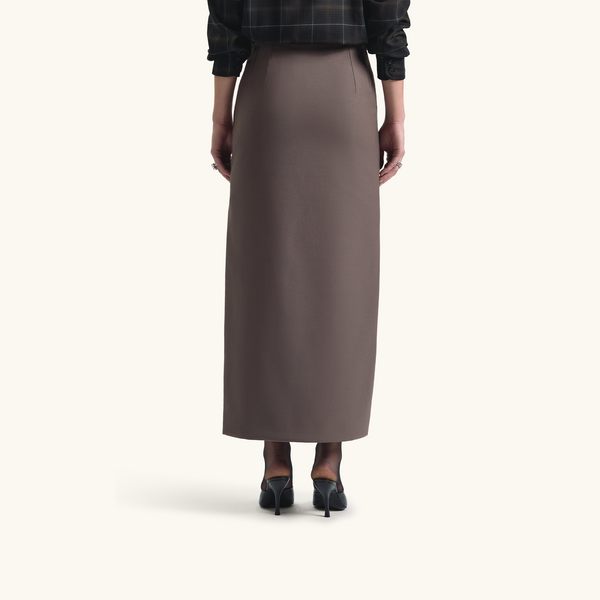 Racil ELLIE SKIRT In Bark – RACIL