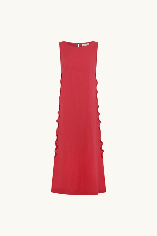 racil EPI DRESS in raspberry – RACIL