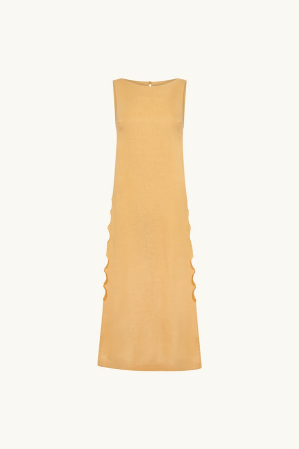 racil EPI DRESS in yellow – RACIL