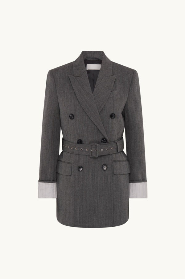 racil FARRAH JACKET in herringbone grey – RACIL