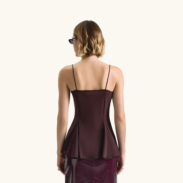 Racil FOUNDATION CAMISOLE In Plum – RACIL