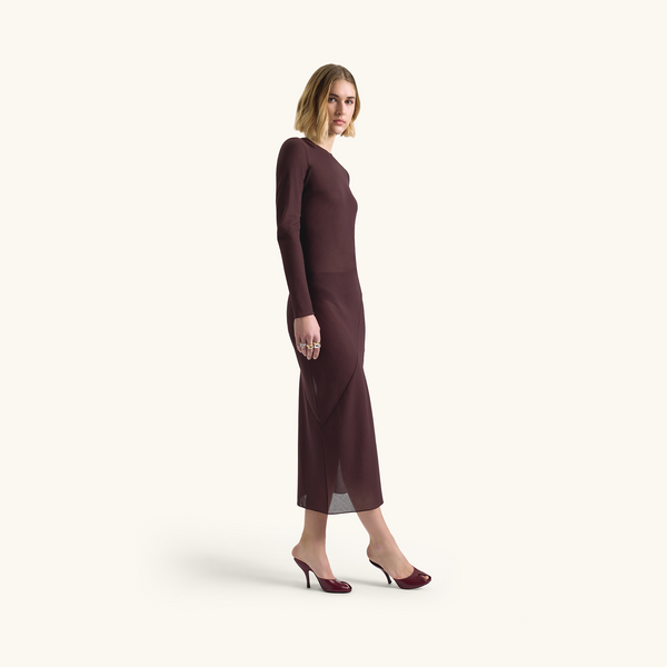 Racil FOUNDATION DRESS In Plum – RACIL