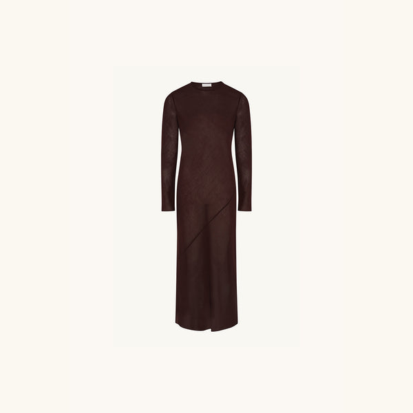 racil FOUNDATION DRESS in plum – RACIL