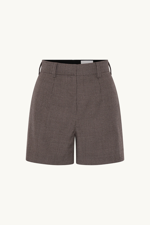 Racil GINA SHORTS In Toffee Check – RACIL