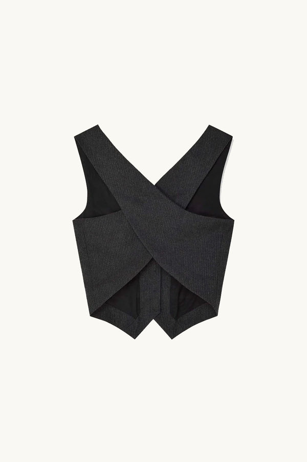 Racil JOHNNY WAISTCOAT In Pinstripe – RACIL