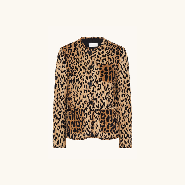 racil JOSEPHINE JACKET in leopard corduroy – RACIL