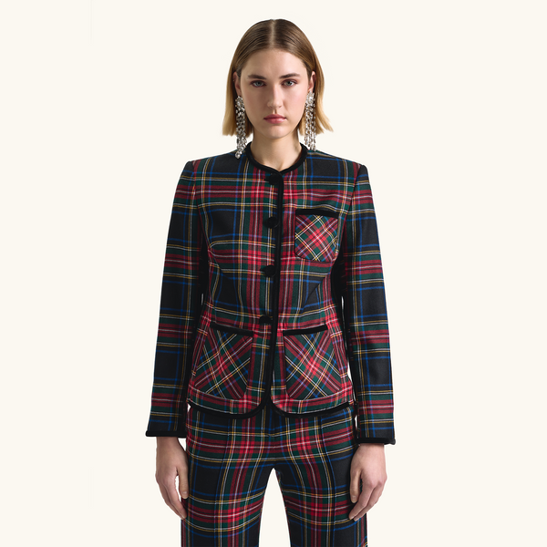 Racil JOSEPHINE JACKET In Tartan – RACIL