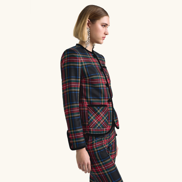 Racil JOSEPHINE JACKET In Tartan – RACIL
